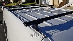 144 Roof 4 Cross Bar Ladder Rack WithSide Rails For 07-up Mercedes Benz Sprinter