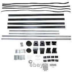 144 Roof 4 Cross Bar Ladder Rack WithSide Rails For 07-up Mercedes Benz Sprinter