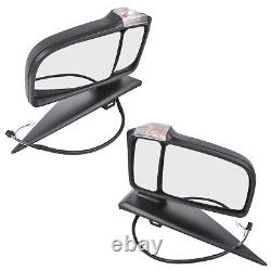 2 Rearview Mirror Front Door LH & RH Side Short Arm for Mercedes Sprinter 19-22