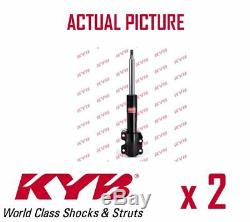 2 x NEW KYB FRONT AXLE SHOCK ABSORBERS PAIR STRUTS SHOCKERS OE QUALITY 335810