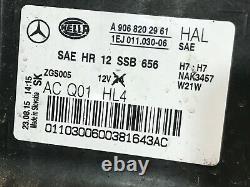 2014 2015 2016 2017 2018 Mercedes Sprinter 2500 3500 Headlight Halogen Right OEM