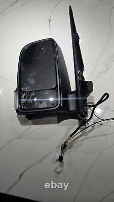 2022 MERCEDES-BENZ SPRINTER2500 Driver Side View Mirror Black Power Fold