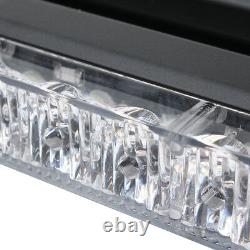 26.5 Amber 54W LED Traffic Advisor Double Side Emergency Flash Strobe Light Bar