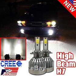 2PC H7 6500K 60W 6000LM LED High Beam CREE Error Free Headlight White LED Bulbs