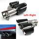 2pcs Left + Right Side Carbon Fiber Exhaust Muffler Tip 63mm-98mm Out Tail Pipe