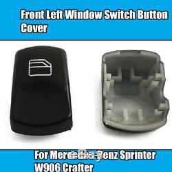 2x Front Left Window Switch For Mercedes Sprinter W906 Crafter Button Cover