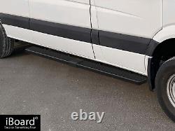 APS Stainless Steel 5in Side Step Fit 10-24 Dodge Mercedes-Benz Sprinter