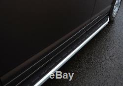 Aluminium Side Steps Bars Running Boards To Fit Mercedes-Benz Sprinter MWB 06+