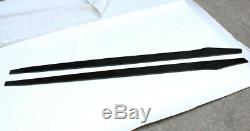 Carbon Fiber Side Skirts Extension Fit For Benz W204 W205 W213 W222 W218