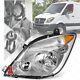 Chrome Left Side Headlight For 07-13 Dodge/mercedes-benz/freightliner Sprinter