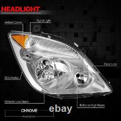 Chrome Right Side Headlight for 07-13 Dodge/Mercedes-Benz/Freightliner Sprinter