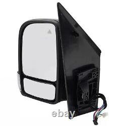 Driver Left Side Door Mirror Power Heat for 19-24 Mercedes/Freightliner Sprinter