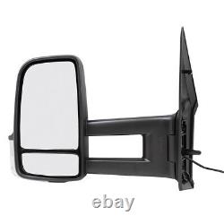 Driver Side Extended Type Manual Mirror with Signal fits 2006-2018 Sprinter