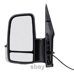 Driver Side Standard Type Manual Mirror WithSignal WithO Heat fits 2006-18 Sprinter