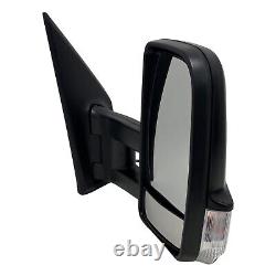 For 19-23 SPRINTER Long Arm Door Mirror with Power Heated Signal Passenger Side