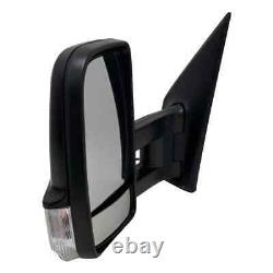 For 2006-2018 Mercedes-Benz Sprinter Left Right Side View Mirror Signal Long Arm