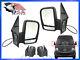 For 2006-2018 Sprinter Front Door Power Side Rear View Mirror Left Right Set