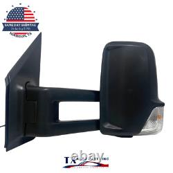 For 2007-2018 SPRINTER Long Arm Door Mirror with Power Heated Signal Driver Side