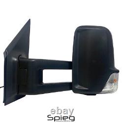 For 2007-2018 SPRINTER Long Arm Door Mirror with Power Heated Signal Driver Side