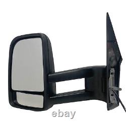 For 2007-2018 SPRINTER Long Arm Door Mirror with Power Heated Signal Driver Side