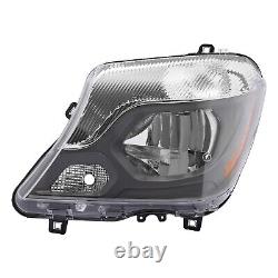 For 2014-2018 Mercedes Sprinter Left Halogen Headlight Driver Side Headlamp