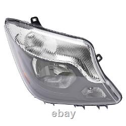 For 2014-2018 Mercedes Sprinter Right Halogen Headlight Passenger Side Headlamp