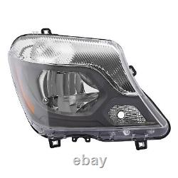 For 2014-2018 Mercedes Sprinter Right Halogen Headlight Passenger Side Headlamp