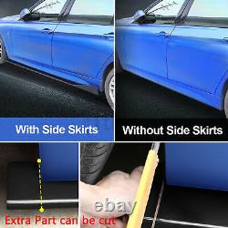 For Mercedes-Benz C-CLASS Front Bumper Splitter Body Kit+Side Skirts+Rear Lip