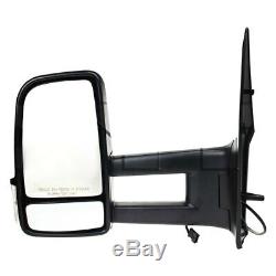 For Mercedes-Benz Sprinter 2500 10-14 Towing Mirror Driver Side Manual Towing