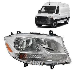 For Mercedes Sprinter 2019 2020 2021 2022 Headlight with Bulbs Right Side