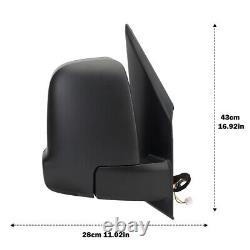 For Mercedes Sprinter 2019-2022 Right Side Mirror Blind Spot Heated Manual Fold