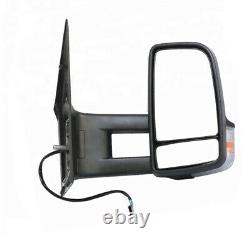 For Mercedes Sprinter Vw Crafter 06+ Heated View Mirror Long Arm RH Driver Side