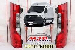 For Mercedes Sprinter W907 2019-2021 Left & Right Side Rear Tail Lights W Bulbs