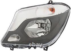 HELLA 011030161 Mercedes-Benz Sprinter (906) Passenger Side Headlight Assembly