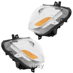 Halogen Headlights Driver +Passenger Side For Mercedes-Benz Sprinter 2019-2022