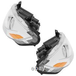 Halogen Headlights Driver +Passenger Side For Mercedes-Benz Sprinter 2019-2022