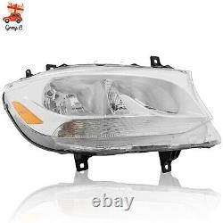 Halogen Headlights Right Passenger Side For Mercedes-Benz Sprinter 2019-2022