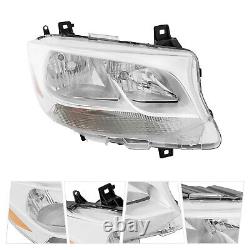 Halogen Headlights Right Passenger Side For Mercedes-Benz Sprinter 2019-2022