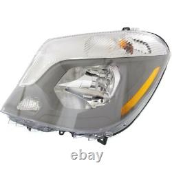 Headlight Assembly With Bulb Driver Side For 2014-17 Mercedes-Benz Sprinter 2500