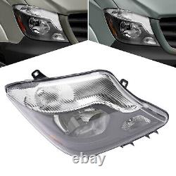 Headlight For 2014-18 Mercedes-Benz Sprinter Halogen Headlamp Passenger Side RH