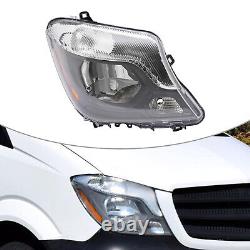 Headlight For Mercedes Sprinter 2014-2018 Halogen Headlamp Passenger Side Right