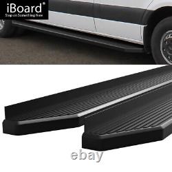 IBoard Running Board Black 6 Fit Dodge Mercedes-Benz Sprinter 10-22