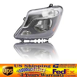 Left Halogen Headlight Driver Side Headlamp For 2014-2018 Mercedes Sprinter