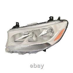 MB2502259C New Replacement Driver Side Halogen Headlight Assembly