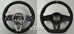 Mercedes Benz A220 C300 E300 G550 Alcantara Ergonomic Inlays Steering Wheel Flat