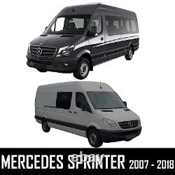 Mercedes Sprinter 144 DRIVER Side Solid Window FIT KIT AND U TRIM 2007 2018