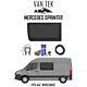 Mercedes Sprinter 144 Driver Side Solid Window Fit Kit And U Trim 2018 23