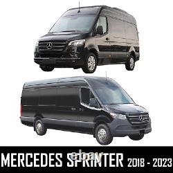 Mercedes Sprinter 144 DRIVER Side Solid Window FIT KIT AND U TRIM 2018 23
