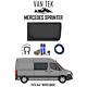 Mercedes Sprinter 144 Passenger Side Solid Window Fit Kit And U Trim 2018 23