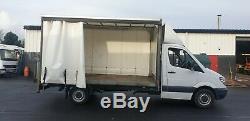 Mercedes Sprinter 313 CDI 2.1TD LWB(4m) Curtain Side with tail lift 2013 (63)
